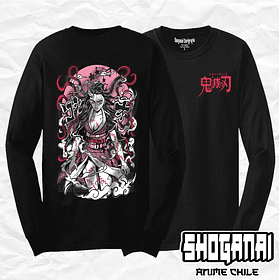 KNY02 Nezuko Kamado - Kimetsu No Yaiba / Polera manga larga