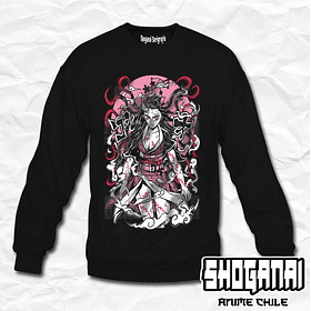 KNY02 Nezuko Kamado - Kimetsu No Yaiba / Crewneck - Poleron Polo