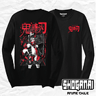 KNY04 Nezuko y Tanjiro - Kimetsu No Yaiba / Polera manga larga 1