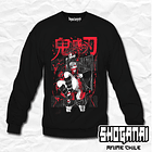 KNY04 Nezuko y Tanjiro - Kimetsu No Yaiba / Crewneck - Poleron Polo 1