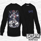 KNY05 Akaza - Kimetsu No Yaiba / Crewneck - Poleron Polo 1