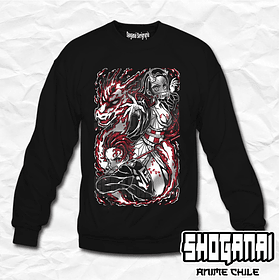 KNY07 OP2 Nezuko y Tanjiro - Kimetsu No Yaiba / Crewneck - Poleron Polo