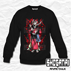 KNY09 Doma - Kimetsu No Yaiba / Crewneck - Poleron Polo 1