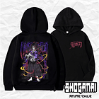 KNY10 Kokushibo - Kimetsu No Yaiba / Hoddie - Poleron Canguro 1