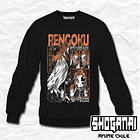 KNY11 Kyojuro Rengoku - Kimetsu No Yaiba / Crewneck - Poleron Polo 1