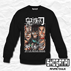 KNY20 Sanemi, Tokito y Gyomei - Kimetsu No Yaiba / Crewneck - Poleron Polo 1