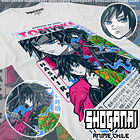KNY21 Giyu Tomioka - Kimetsu No Yaiba / Polera manga corta 1