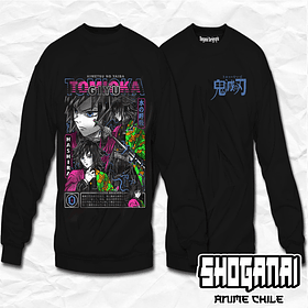 KNY21 Giyu Tomioka - Kimetsu No Yaiba / Crewneck - Poleron Polo