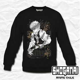 KNY22 Sanemi Shinazugawa - Kimetsu No Yaiba / Crewneck - Poleron Polo