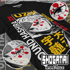 KNY23 Tengen Uzui - Kimetsu No Yaiba / Polera manga corta