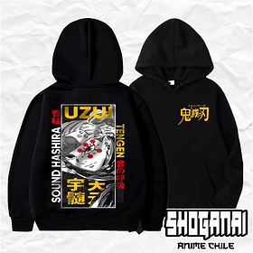 KNY23 Tengen Uzui - Kimetsu No Yaiba / Hoddie - Poleron Canguro