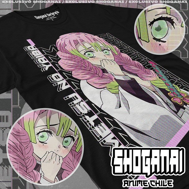 KNY24 Mitsuri Kanroji - Kimetsu No Yaiba / Polera manga corta 1