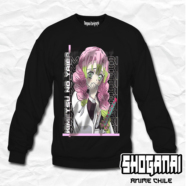 KNY24 Mitsuri Kanroji - Kimetsu No Yaiba / Crewneck - Poleron Polo 1