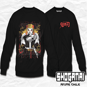 KNY26 Kyojuro Rengoku - Kimetsu No Yaiba / Crewneck - Poleron Polo