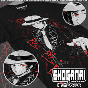 KNY27 Muzan Kibutsuji - Kimetsu No Yaiba / Polera manga corta