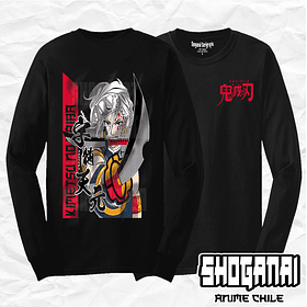 KNY28 Tengen Uzui - Kimetsu No Yaiba / Polera manga larga