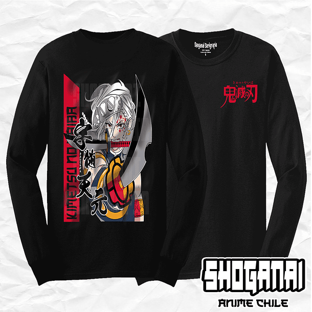 KNY28 Tengen Uzui - Kimetsu No Yaiba / Polera manga larga 1