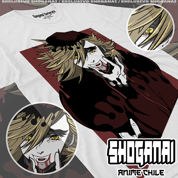 KNY30 Doma - Kimetsu No Yaiba / Polera manga corta 1