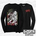 KNY31 Daki y Gyutaro - Kimetsu No Yaiba / Polera manga larga 1