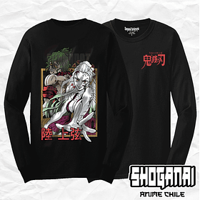 KNY31 Daki y Gyutaro - Kimetsu No Yaiba / Polera manga larga