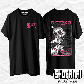KNY32 Nezuko Kamado - Kimetsu No Yaiba / Polera manga corta