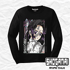 KNY33 Shinobu Kocho - Kimetsu No Yaiba / Polera manga larga 1
