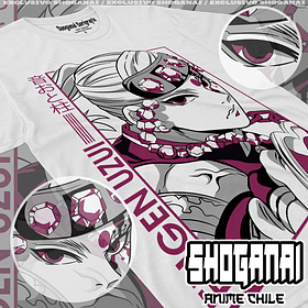 KNY34 Tengen Uzui - Kimetsu No Yaiba / Polera manga corta