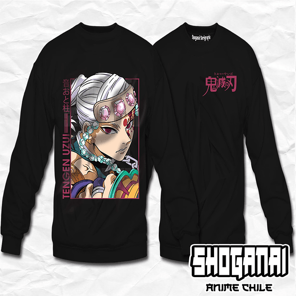 KNY34 OP2 Tengen Uzui - Kimetsu No Yaiba / Crewneck - Poleron Polo 1