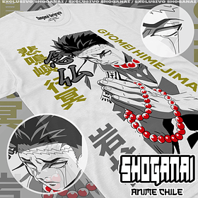 KNY35 Gyomei Himejima - Kimetsu No Yaiba / Polera manga corta