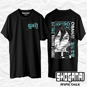 KNY36 Obanai Iguro - Kimetsu No Yaiba / Polera manga corta