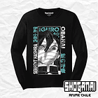 KNY36 Obanai Iguro - Kimetsu No Yaiba / Polera manga larga 1