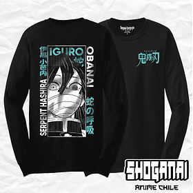 KNY36 Obanai Iguro - Kimetsu No Yaiba / Polera manga larga