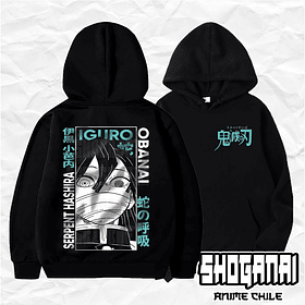 KNY36 Obanai Iguro - Kimetsu No Yaiba / Hoddie - Poleron Canguro