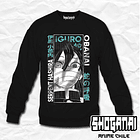 KNY36 Obanai Iguro - Kimetsu No Yaiba / Crewneck - Poleron Polo 1