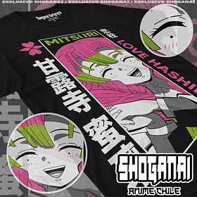 KNY37 Mitsuri Kanroji - Kimetsu No Yaiba / Polera manga corta