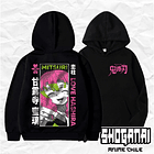 KNY37 Mitsuri Kanroji - Kimetsu No Yaiba / Hoddie - Poleron Canguro 1