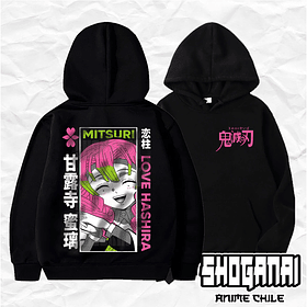 KNY37 Mitsuri Kanroji - Kimetsu No Yaiba / Hoddie - Poleron Canguro