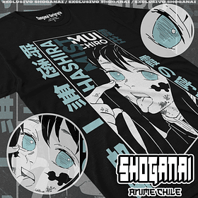 KNY38 Muichiro Tokito - Kimetsu No Yaiba / Polera manga corta