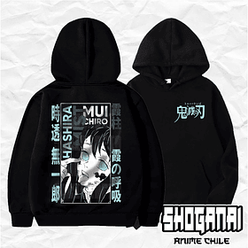 KNY38 Muichiro Tokito - Kimetsu No Yaiba / Hoddie - Poleron Canguro