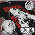 KNY39 Kyojuro Rengoku - Kimetsu No Yaiba / Polera manga corta 1