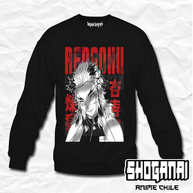 KNY39 Kyojuro Rengoku - Kimetsu No Yaiba / Crewneck - Poleron Polo