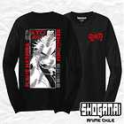 KNY40 Kyojuro Rengoku - Kimetsu No Yaiba / Polera manga larga 1