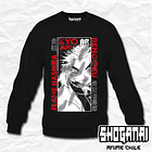 KNY40 Kyojuro Rengoku - Kimetsu No Yaiba / Crewneck - Poleron Polo 1