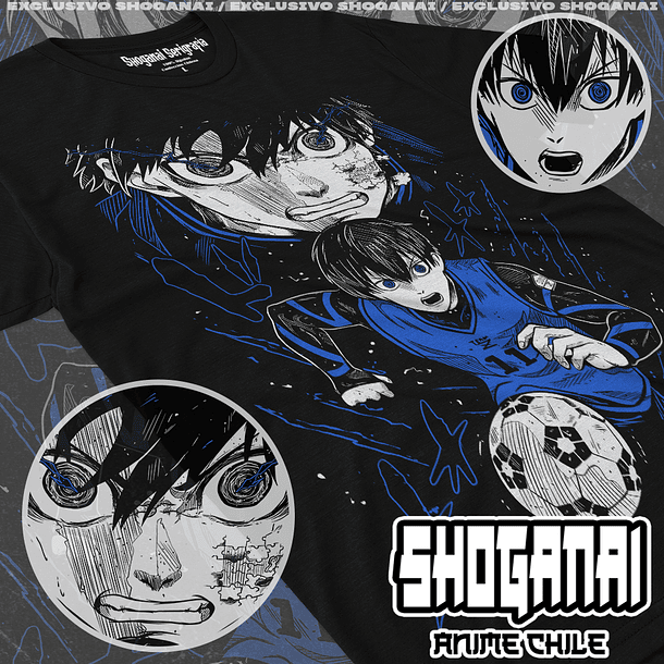 BL01 Yoichi Isagi - Blue Lock / Polera manga corta 1