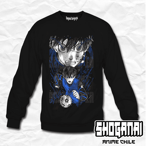 BL01 Yoichi Isagi - Blue Lock / Crewneck - Poleron Polo 1