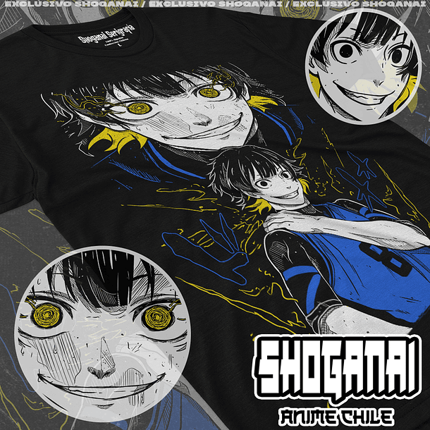 BL02 Meguru Bachira - Blue Lock / Polera manga corta 1