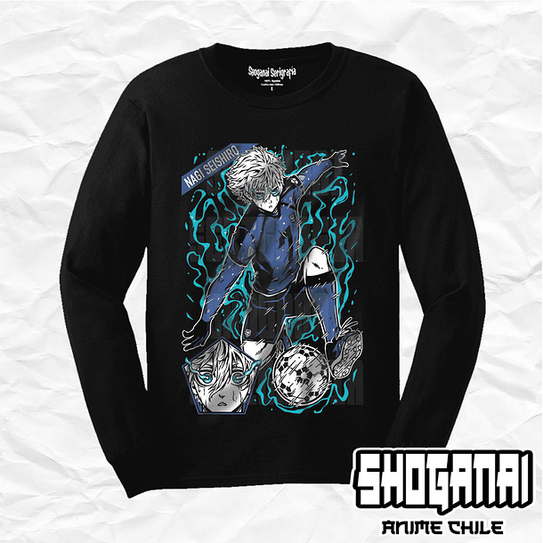 BL03 Seishiro Nagi - Blue Lock / Polera manga larga 1