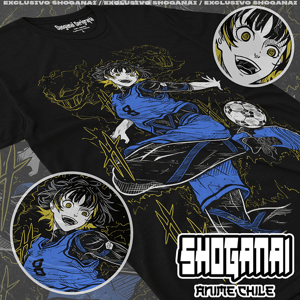 BL04 Meguru Bachira - Blue Lock / Polera manga corta 1