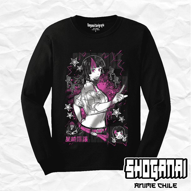 JJK68 Kirara Hoshi - Jujutsu Kaisen / Polera manga larga 1