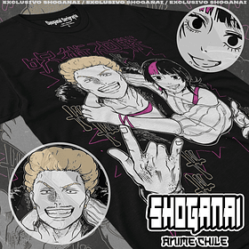 JJK69 Hakari y Kirara - Jujutsu Kaisen / Polera manga corta